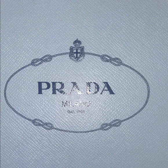 Prada Women's Red Patent Leather Loafers with Gold Accents - Picture 9 of 16